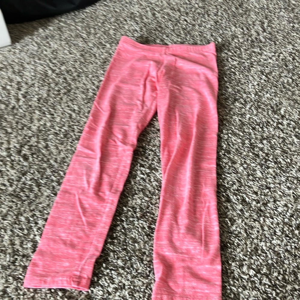Old Navy Pink Leggings Cozy Full-Length